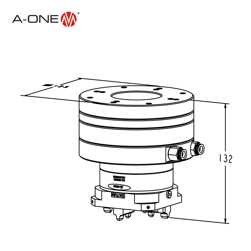 แผ่นอะแดปเตอร์สำหรับ Auto Chuck 3A-300016