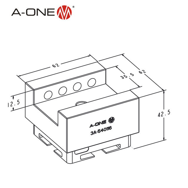 Uniholder 3A-540116 (ผู้ถือ Stleel 3A-530116)