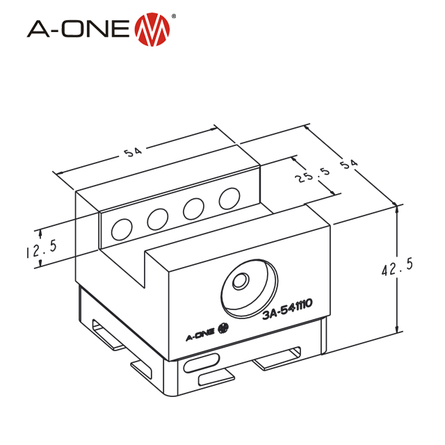 Uniholder 3A-541110 (ผู้ถือ Stleel 3A-531110)