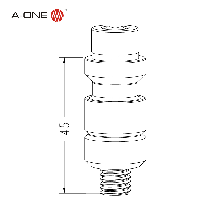 Chucking Spigot F/M การผลิต 3A-400010