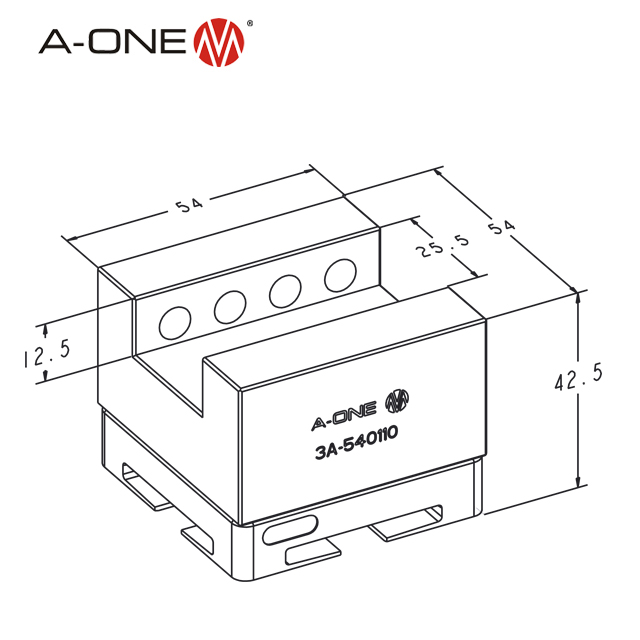 Uniholder 3A-540110 (ผู้ถือ Stleel 3A-530110)