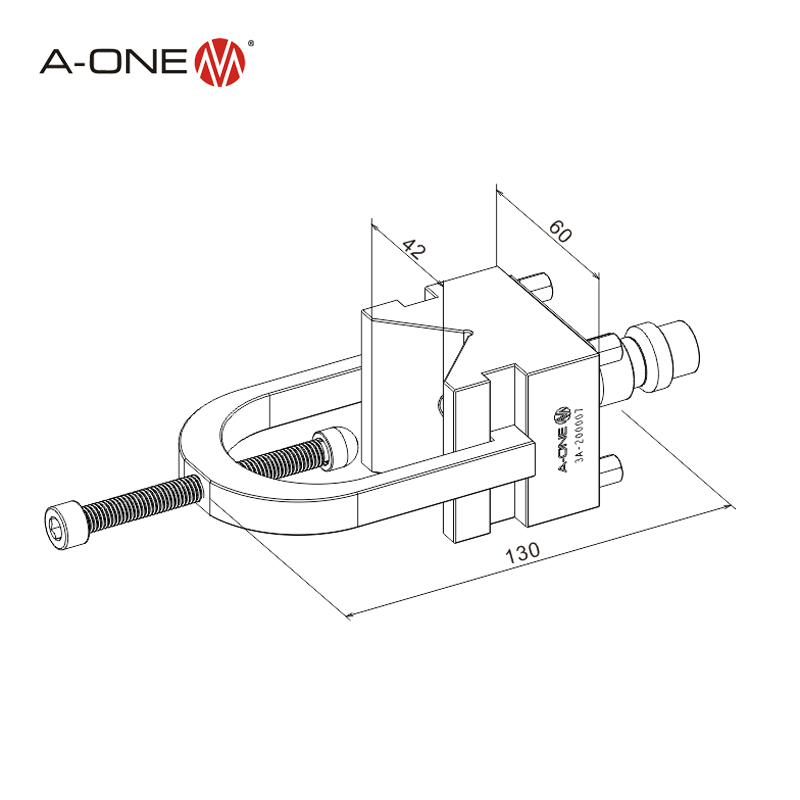 V-block Holder Unoset 3A-200007