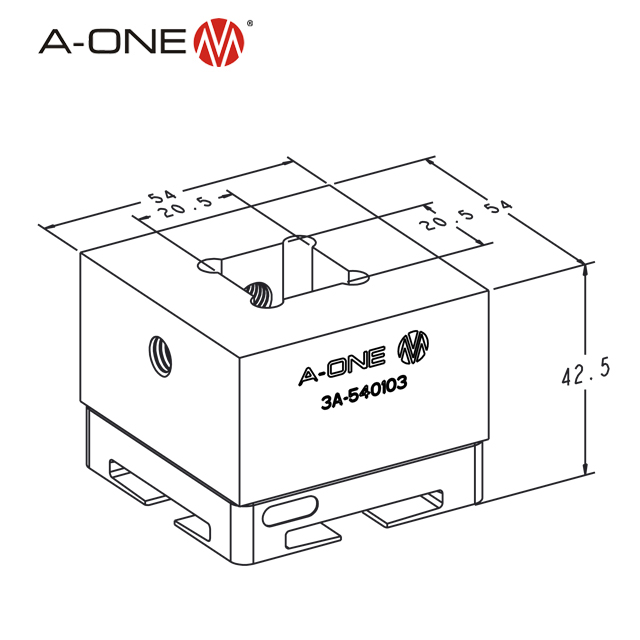 Uniblank 3A-540103 (ผู้ถือ Stleel 3A-530103)