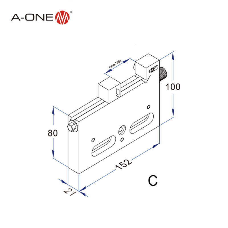 แคลมป์ลวดเดินด้วยตนเอง (VISE) 3A-210006